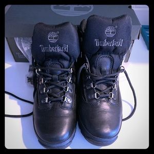 Black Timberlands NEW (never worn)